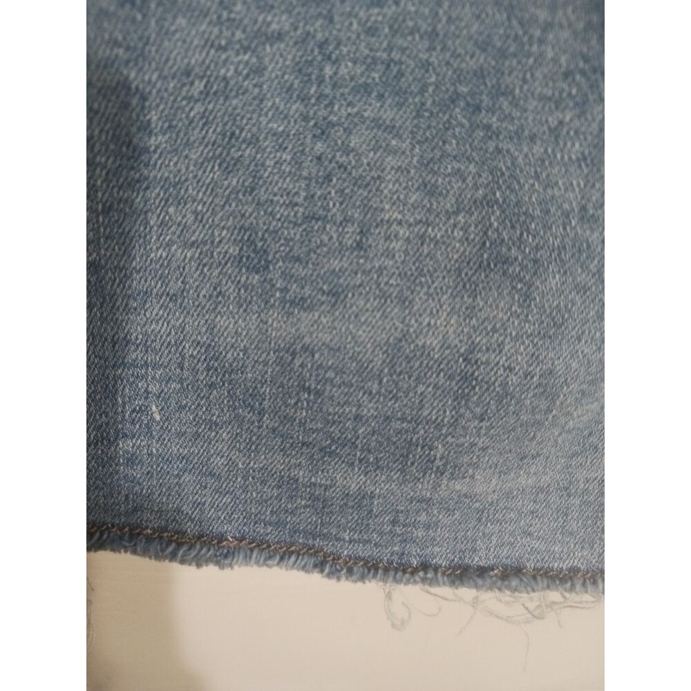 Women's J. Jill Denim Hi Rise Straight Leg Crop Jeans Size 6P Raw Hem - Picture 5 of 7